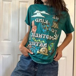 Urban outfitters nature earth day tshirt